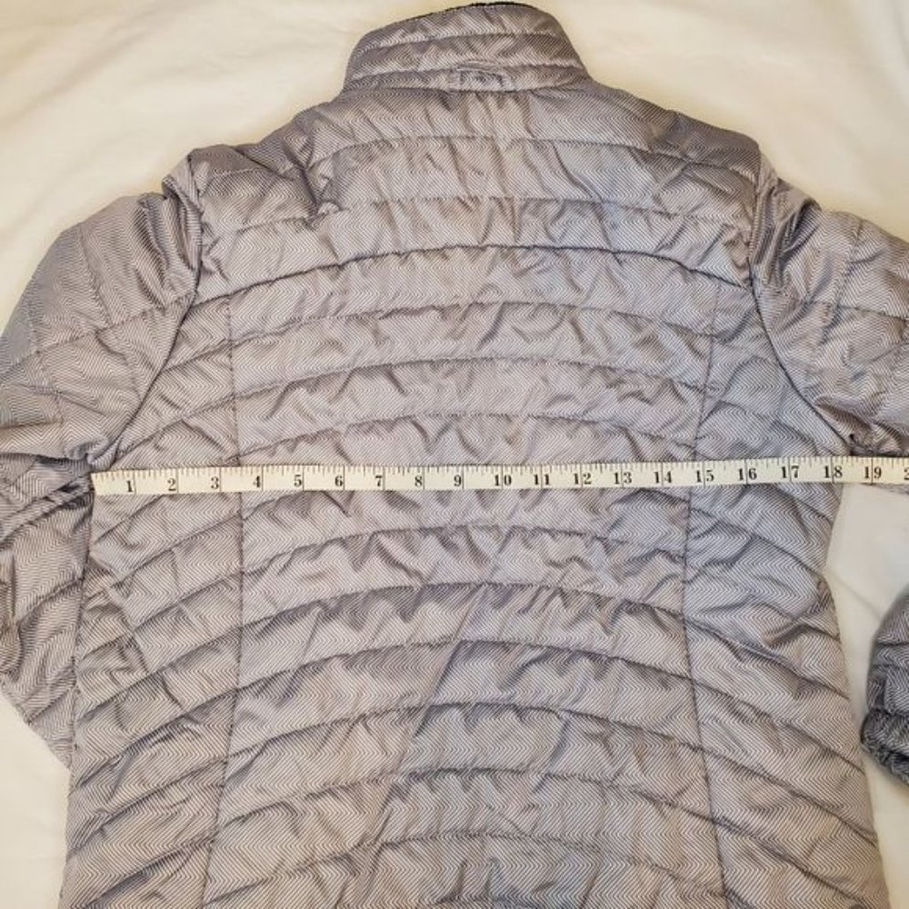 ZEROXPOSUR Women's Puffer Zip Up Jacket, Medium, Black & Gray - Picture 12 of 14